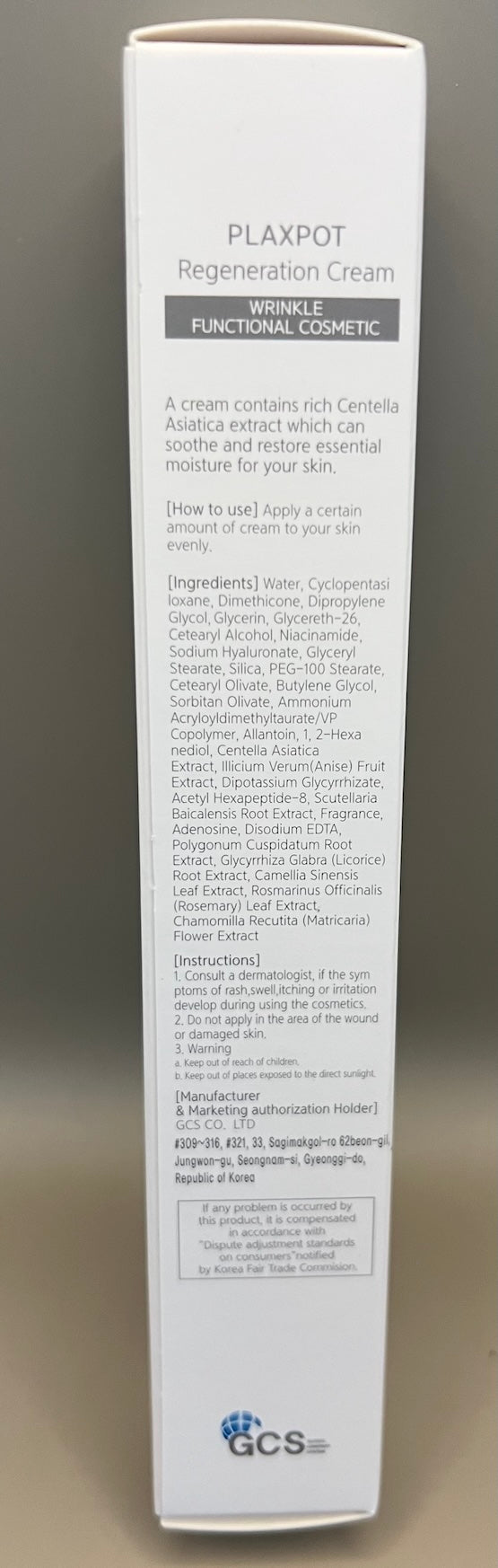 Crema regeneradora Plaxpot 